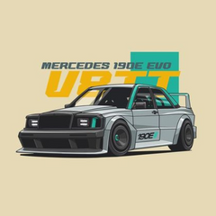 custom car illustration, draw my ride. Revved Illustrations